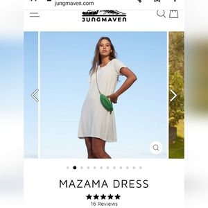 Jungmaven Mazama dress in Terracotta